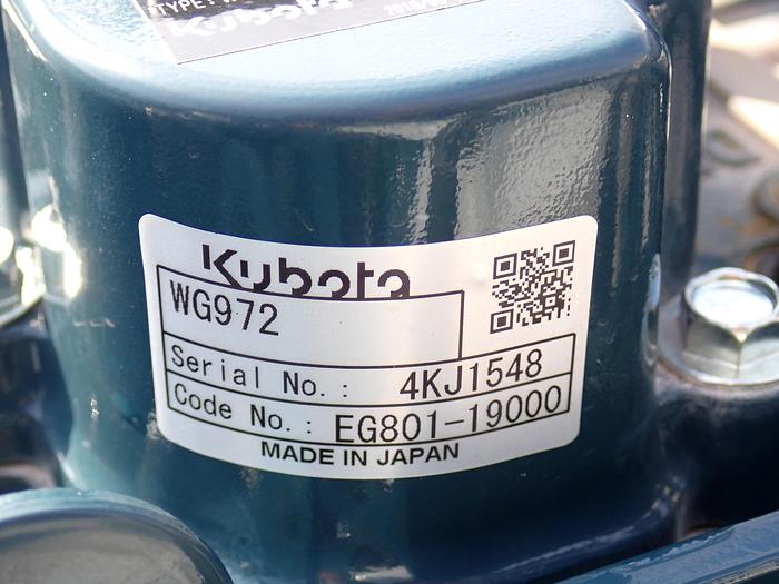 2019 Kubota WG972-GL-ET Gas Engine 