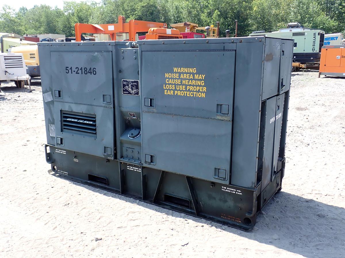 Used 1990 Libby MEP007B 100 KW Diesel Generator GOV'T SURPLUS