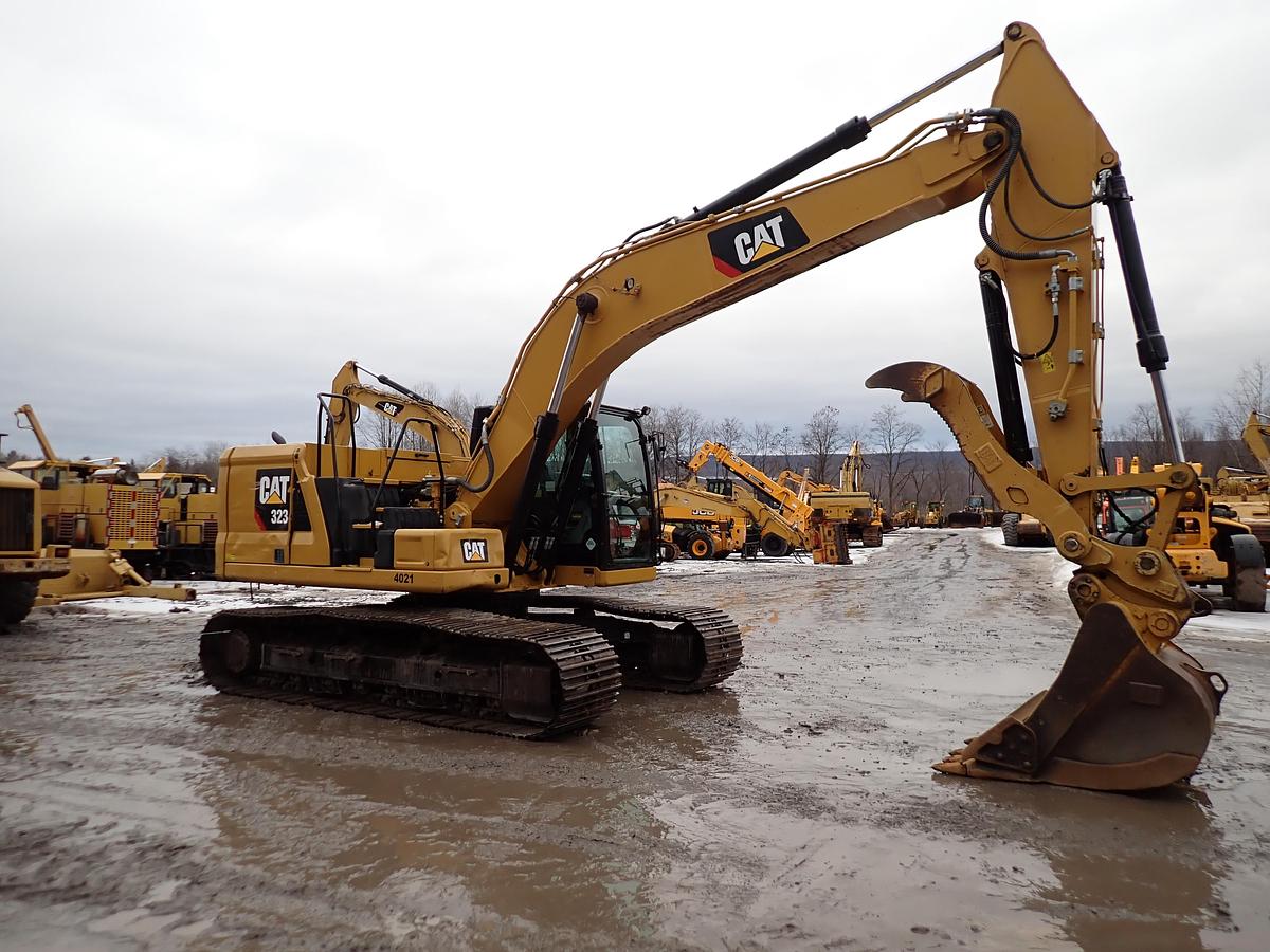 Used 2019 CAT 323 Hydraulic Excavator HYD THUMB! Q/C