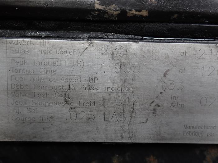 Used 1998 Cummins M11 280 Celect Plus CPL 2425