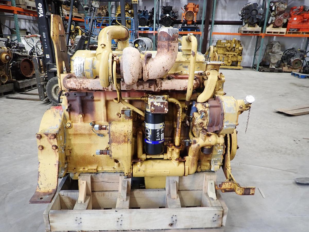 Used 1987 CAT 3406B Diesel Engine AR # 7W5178 16G GRADER