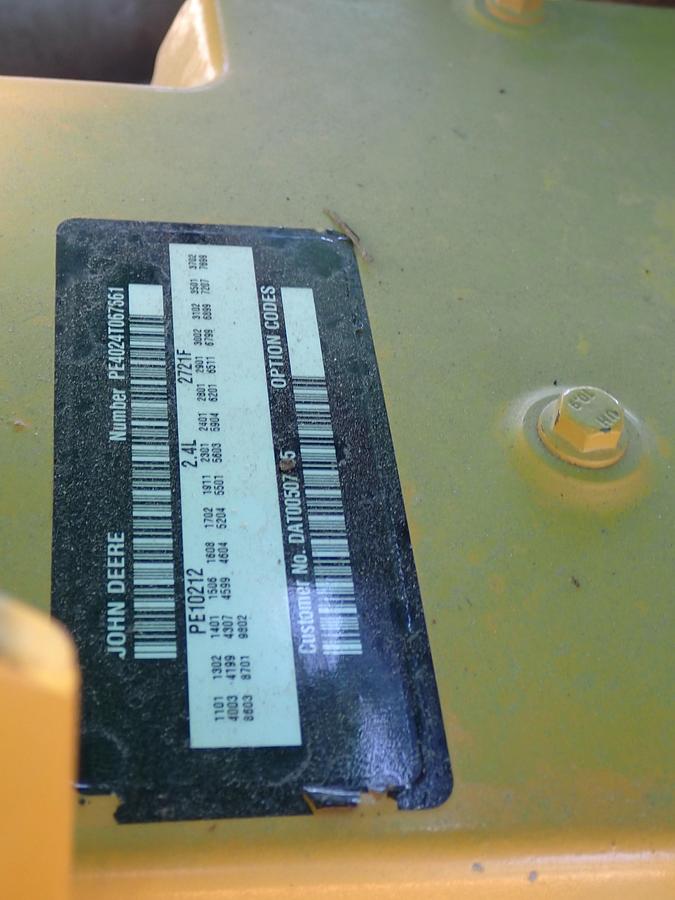 Used 2006 Sullivan Palatek D185Q 185 CFM Portable Air Compressor