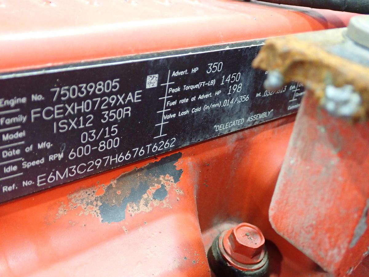 Used 2015 Cummins ISX12 350 Diesel Engine CPL 4589