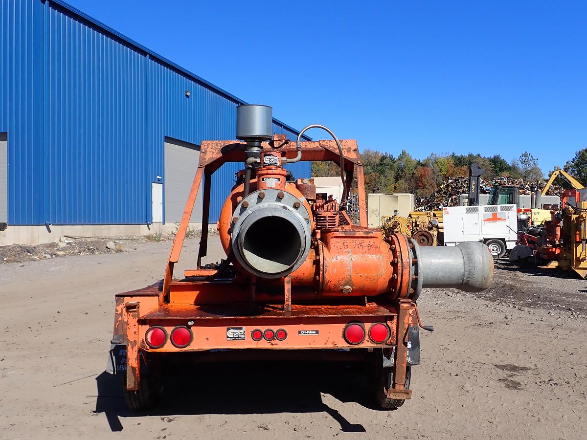 Used Godwin DPC300 12" Water Pump TRAILER MOUNTED