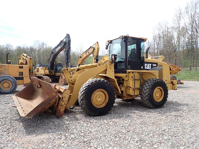 Used 2008 CAT 938H Wheel Loader Q/C -- FORKS for Sale at Old