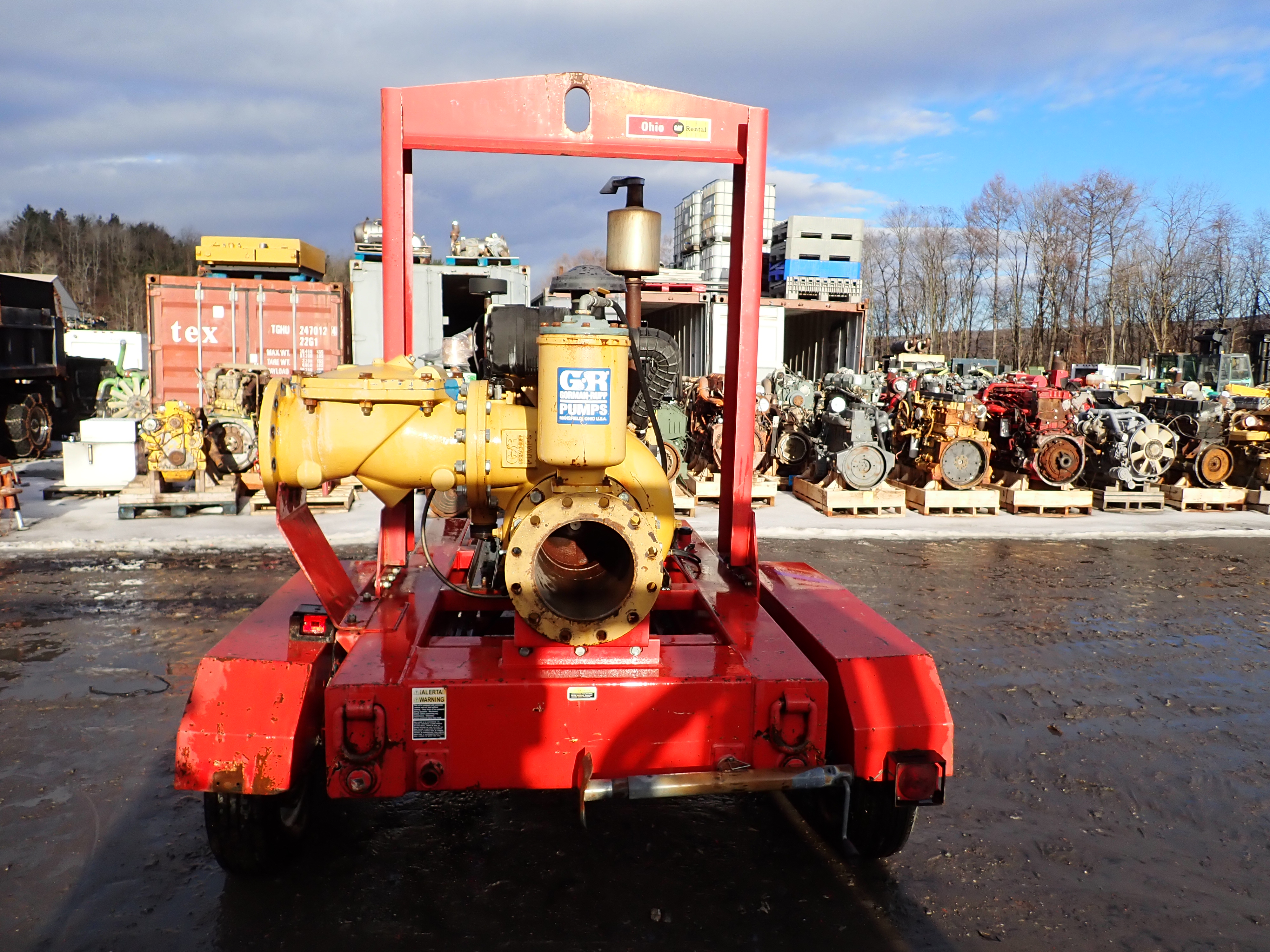 Used 2013 Gorman Rupp PA10A60 10" Water Pump
