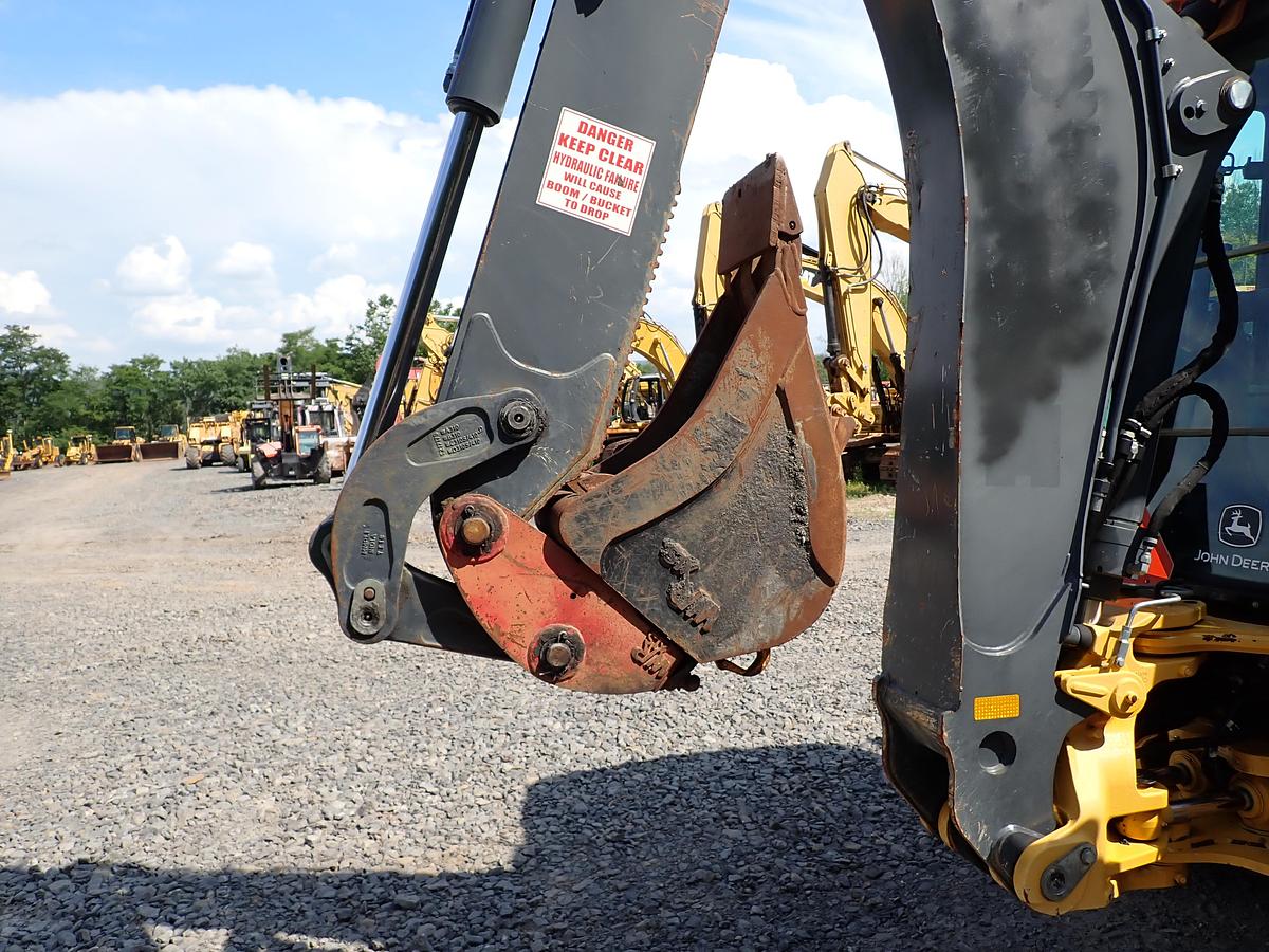 Used 2018 John Deere 410L Loader Backhoe LOADED! Q/C FORKS EXTENDAHOE