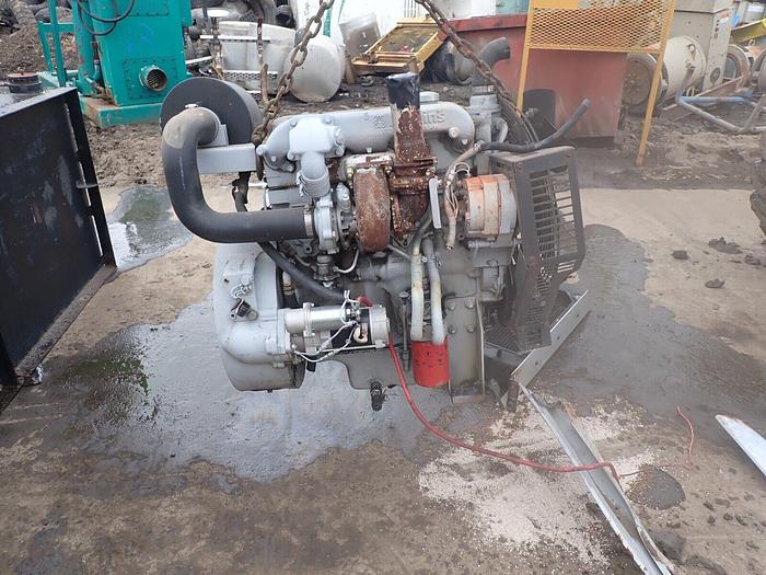 Used Perkins T4.236 Turbo Diesel Engine RUNS MINT! VIDEO! LOW HOURS! 4-236T CAT LJ