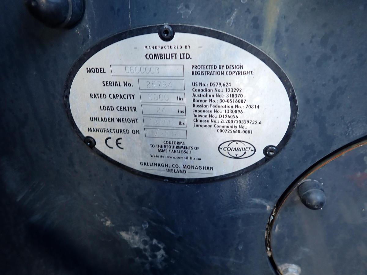 Used 2015 Combilift CB6000 6000 Lb. Multi-Directional Forklift