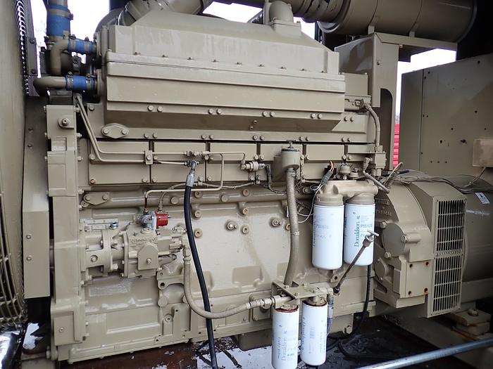 Used 1990 Cummins KTTA19-G1 Generator Set LOW HOURS!