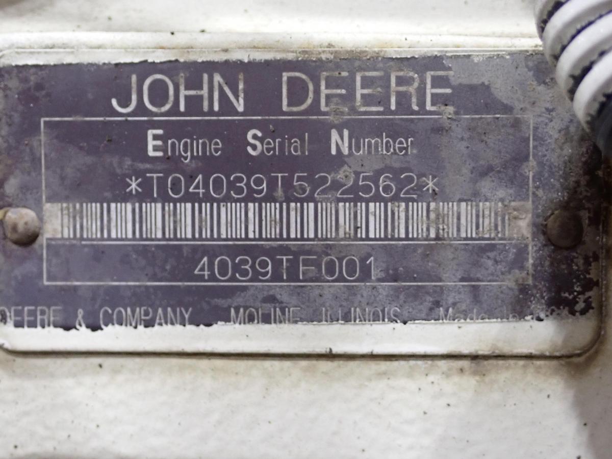 Used John Deere 4039TF001 Turbo Diesel Engine POWER UNIT! 