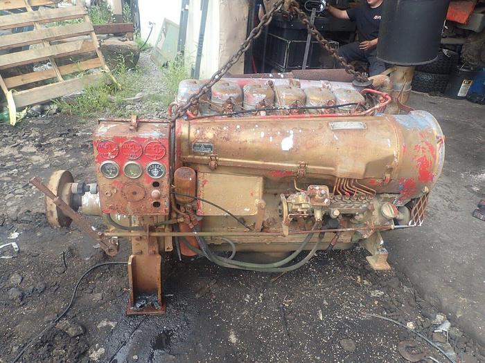 Used Deutz BF6L913 Turbo Diesel Engine POWER UNIT! VIDEO! PTO Clutch Trojan Loader