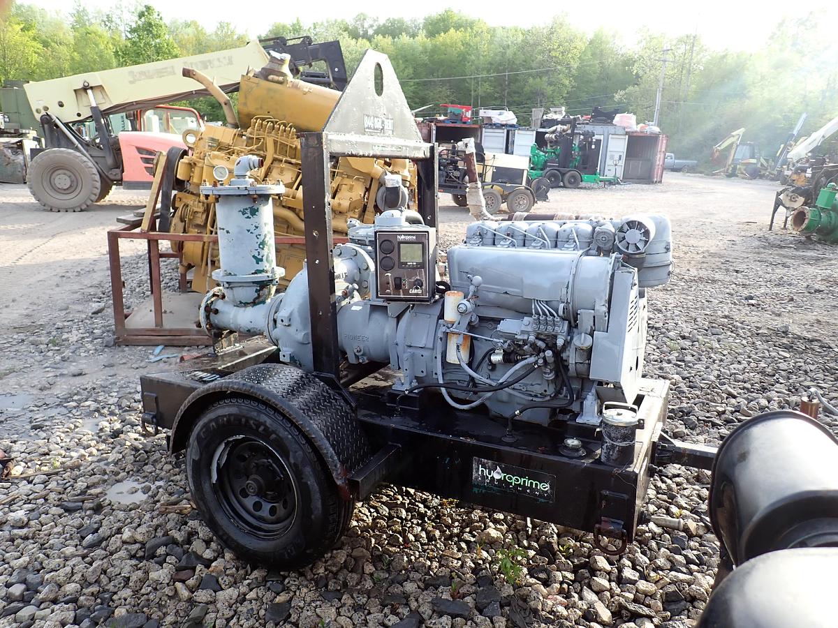 Used Pioneer PP66S12L71 6" Water Pump DEUTZ DIESEL 1579 HOURS