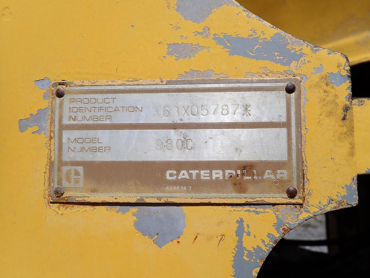 Used 1984 CAT 980C Wheel Loader