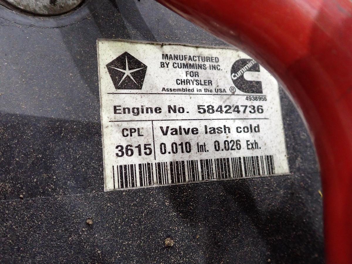 Used 2014 Cummins ISB 370 Diesel Engine CPL 3615 CM2250