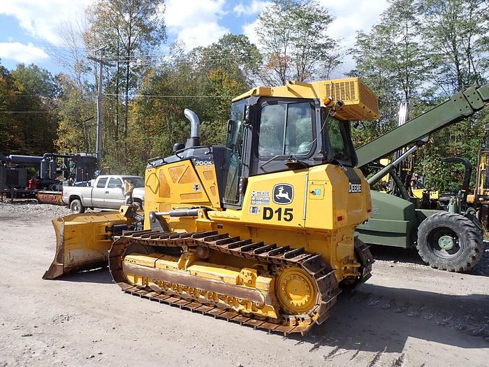 Used 2020 John Deere 700K XLT Crawler Dozer TOPCON GPS! CLEAN! A/C 6 Way Blade