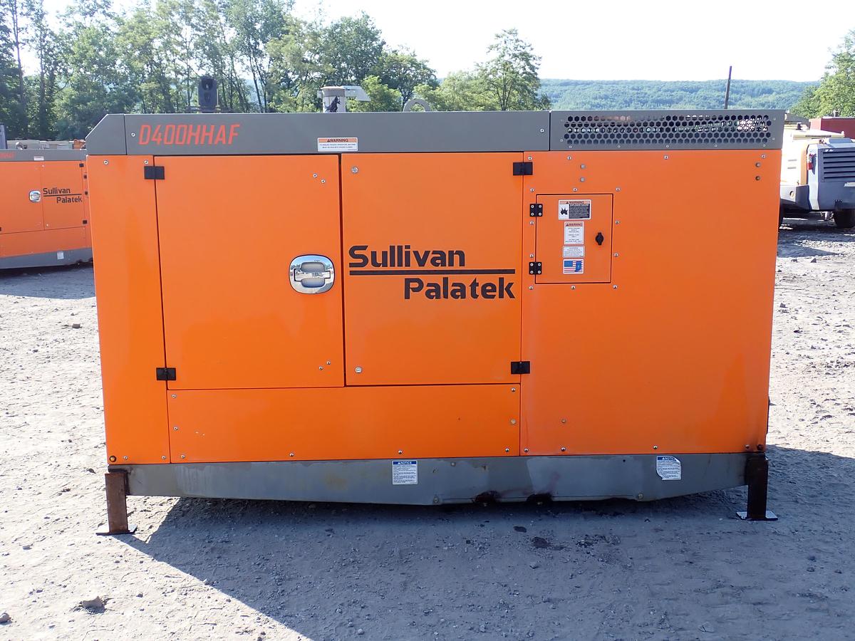 Used 2019 Sullivan Palatek D400PHHJD4AF 400 CFM Air Compressor