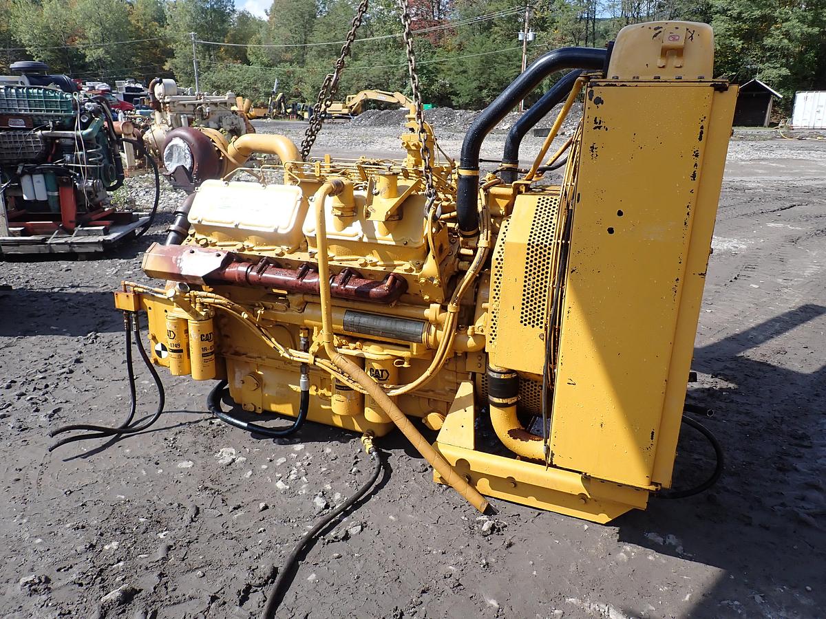 Used 1999 CAT 3412 DITA Diesel Engine POWER UNIT 1612 HOURS!