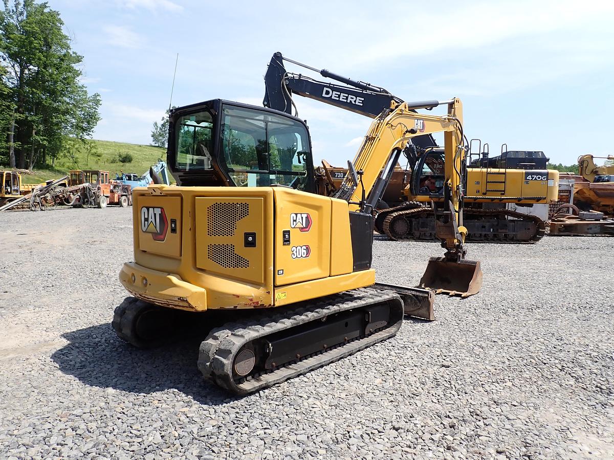 Used 2020 CAT 306 CR Hydraulic Excavator THUMB 1500 HOURS
