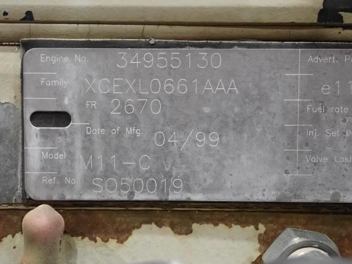 Used 1999 Cummins M11C Diesel Engine CPL 2503