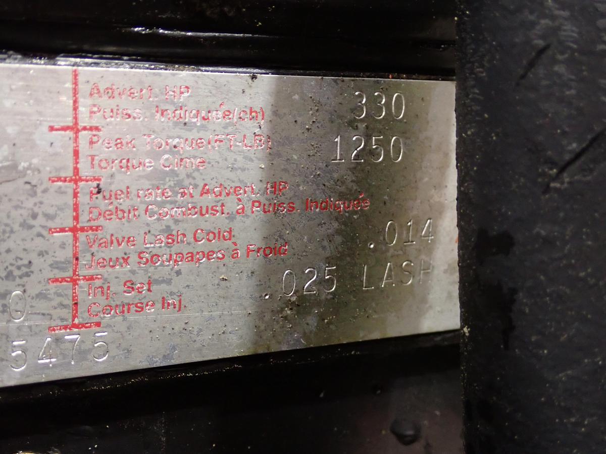 Used 1993 Cummins M11 330E Diesel Engine