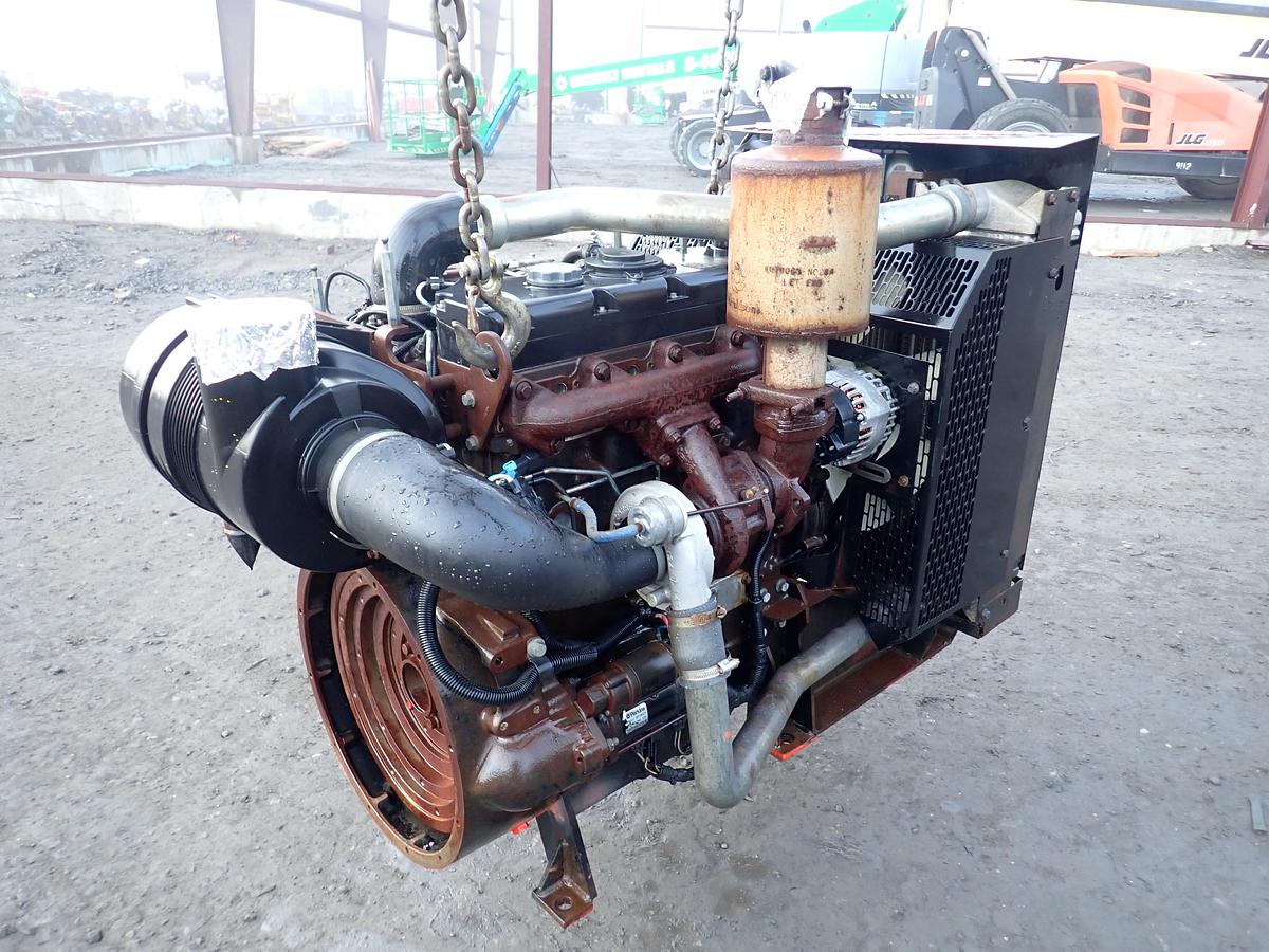 Used 2009 Perkins 1104D-E44TA Diesel Engine 1089 HOURS!