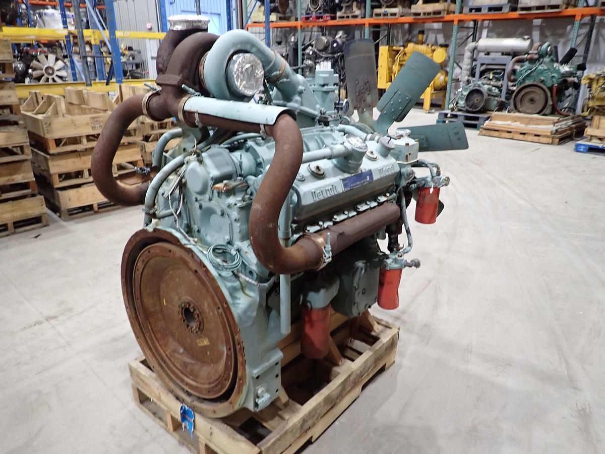 Used Detroit Diesel 8V92TA Engine 441 HOURS 8083-7305