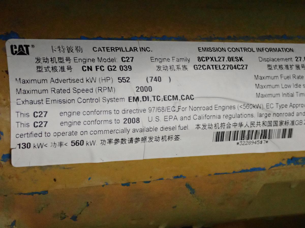 Used 2008 CAT C27
