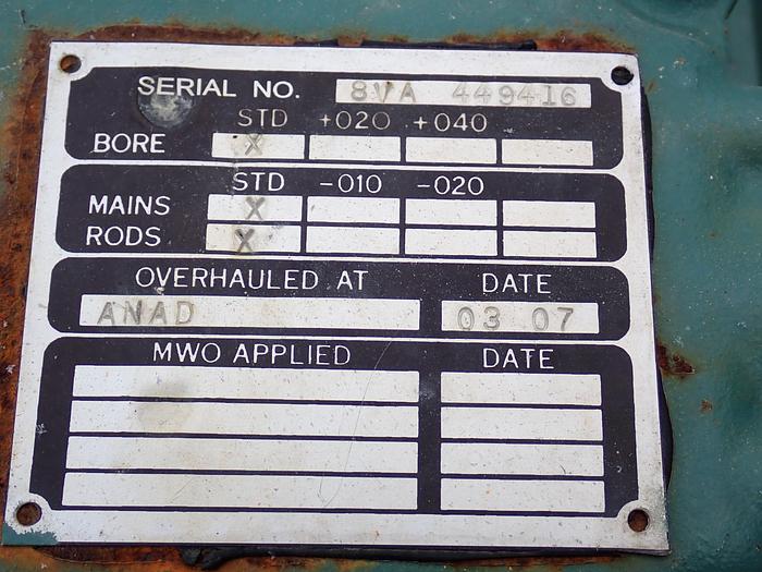 Used 2007 Detroit Diesel 8V71T MILITARY