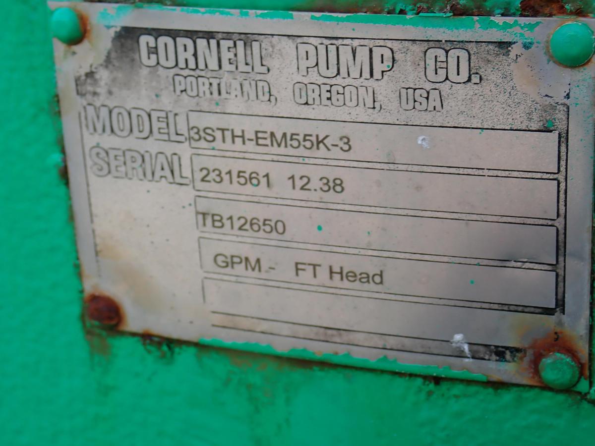 Used 2019 Cornell 3STH 4x3 Water Pump 1043 HOURS!