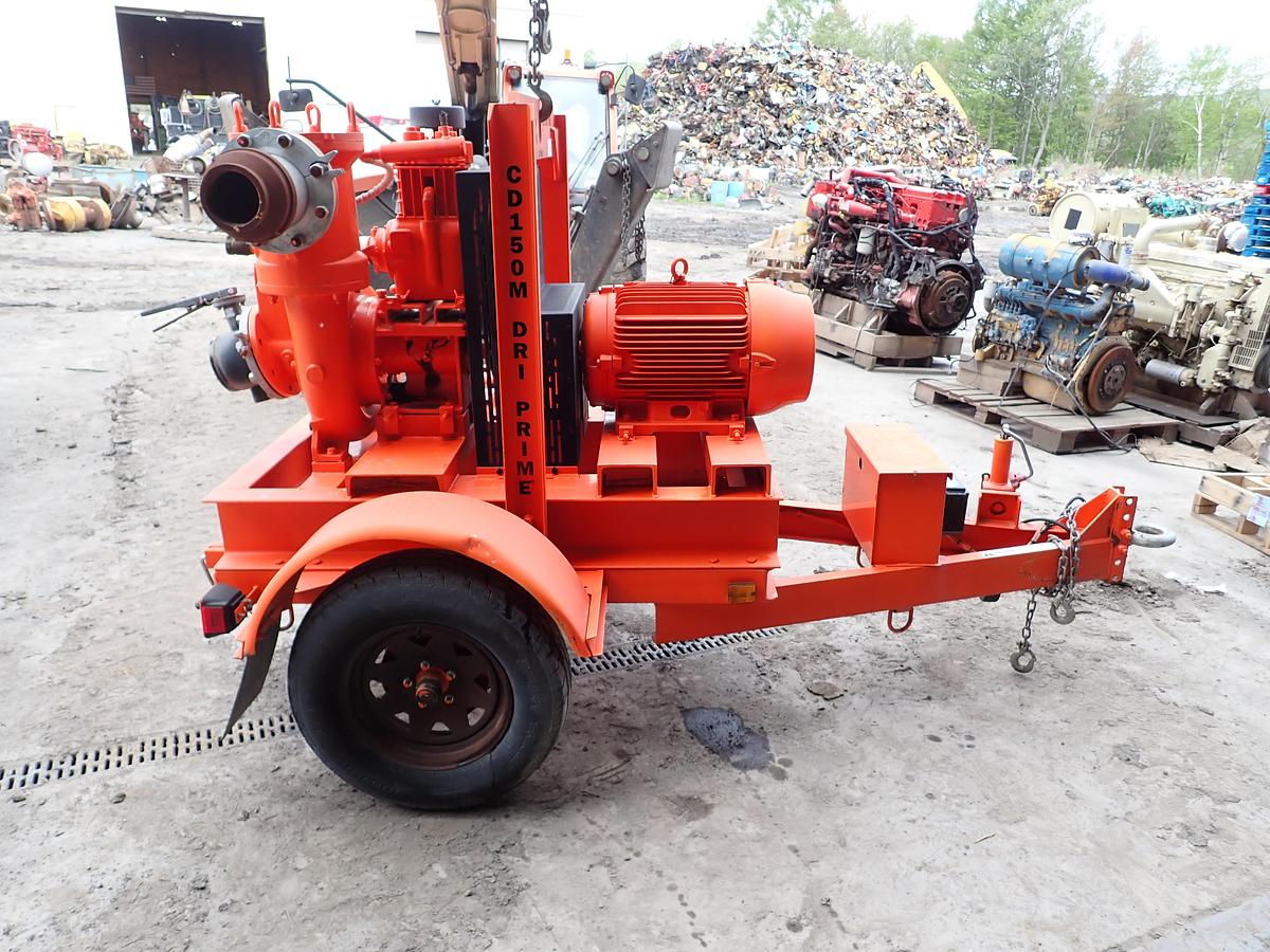 Used 2017 Godwin CD150M 6" ELECTRIC Water Pump