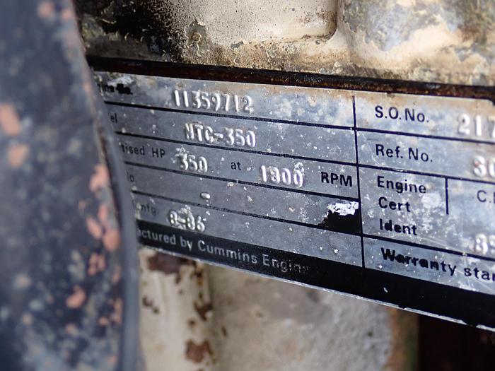 Used 1986 Cummins NTC-350 Low Flow Big Cam Truck Engine