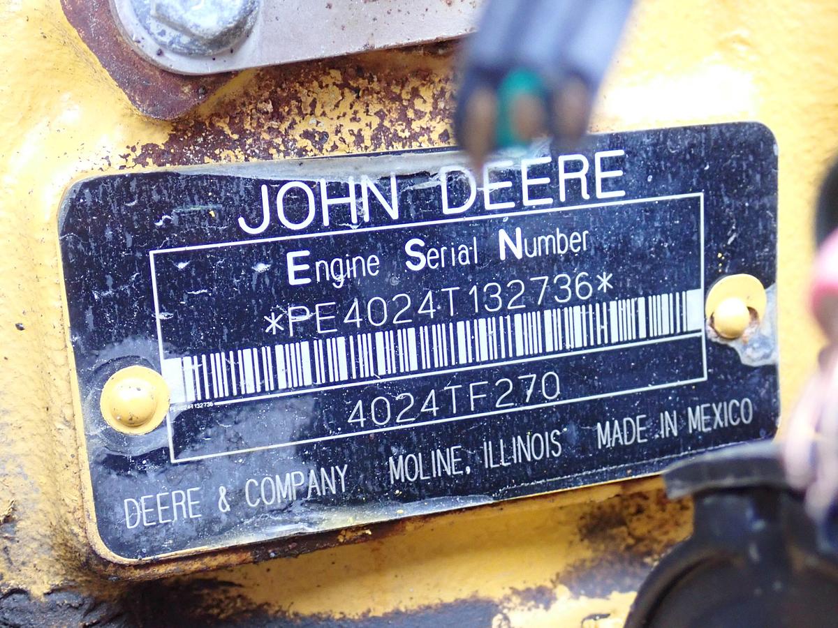 Used 2007 John Deere 4024TF270 Diesel Engine