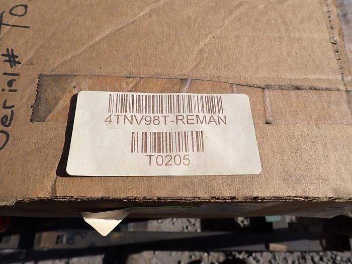 Refurbished Yanmar 4TNV98T-ZXNMS2R Turbo Diesel Engine FACTORY REMAN