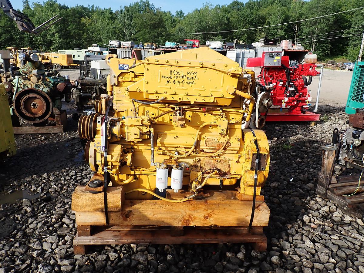 Used 2006 Cummins N14-C475 Turbo Diesel Engine Komatsu WA500-3L Loader