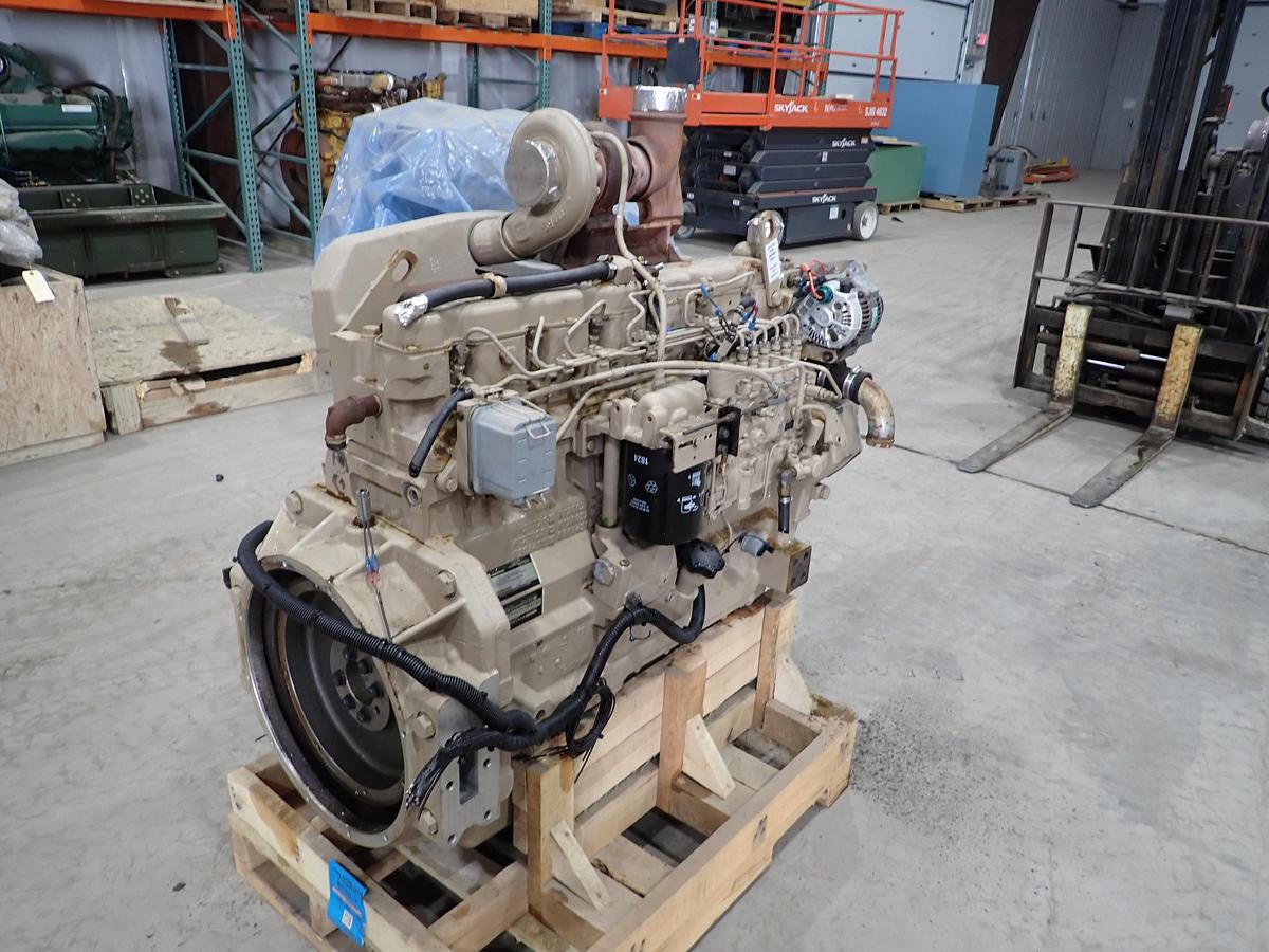 Used John Deere 6081AF001 Diesel Engine 51 ORIGINAL HOURS!