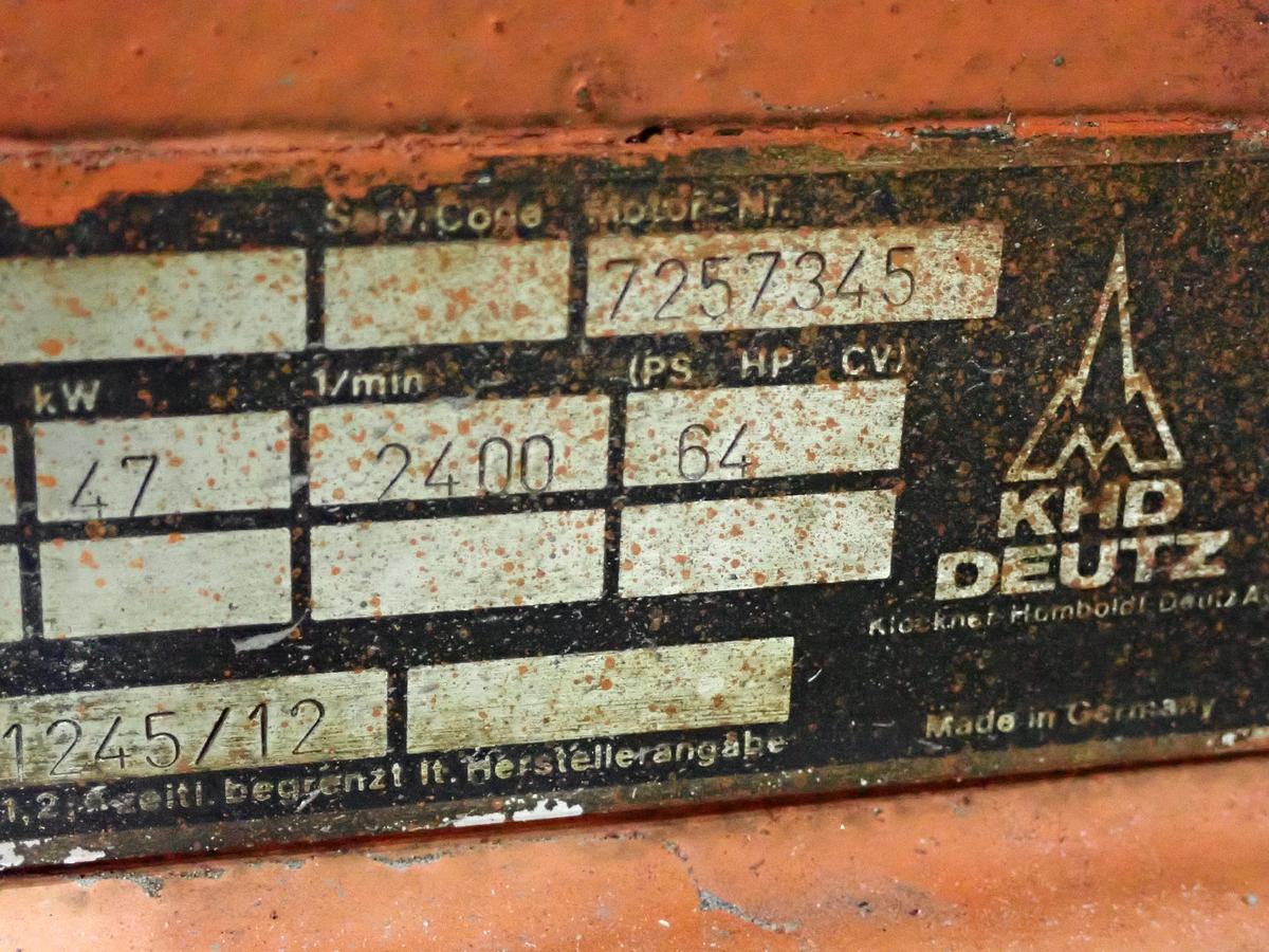 Used Deutz F4L912 Diesel Engine 