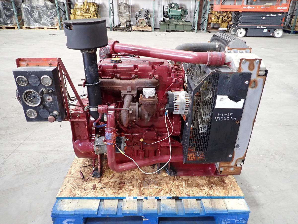 Used 2005 CAT 3054C Turbo Diesel Engine POWER UNIT 127 HP
