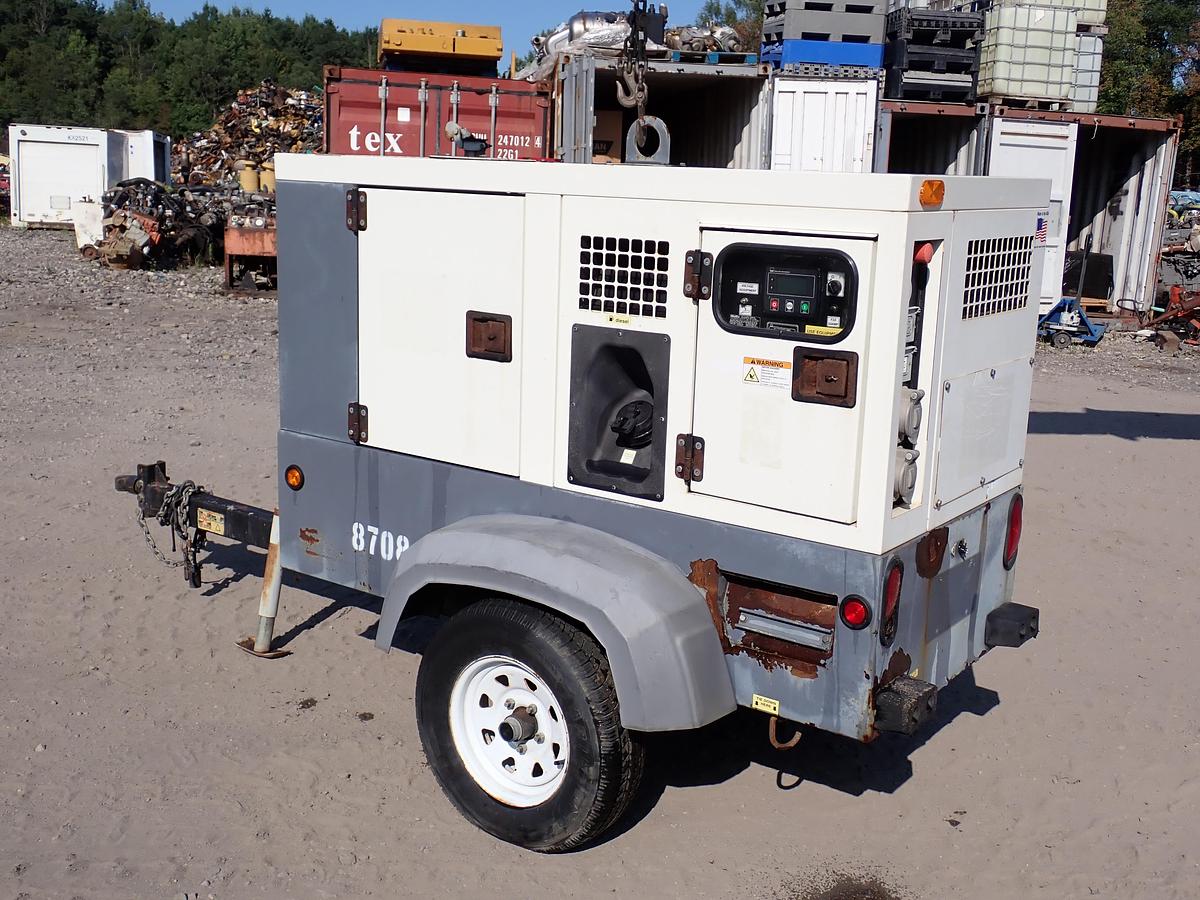 Used 2017 Atlas Copco QAS25 25 KVA Portable Generator