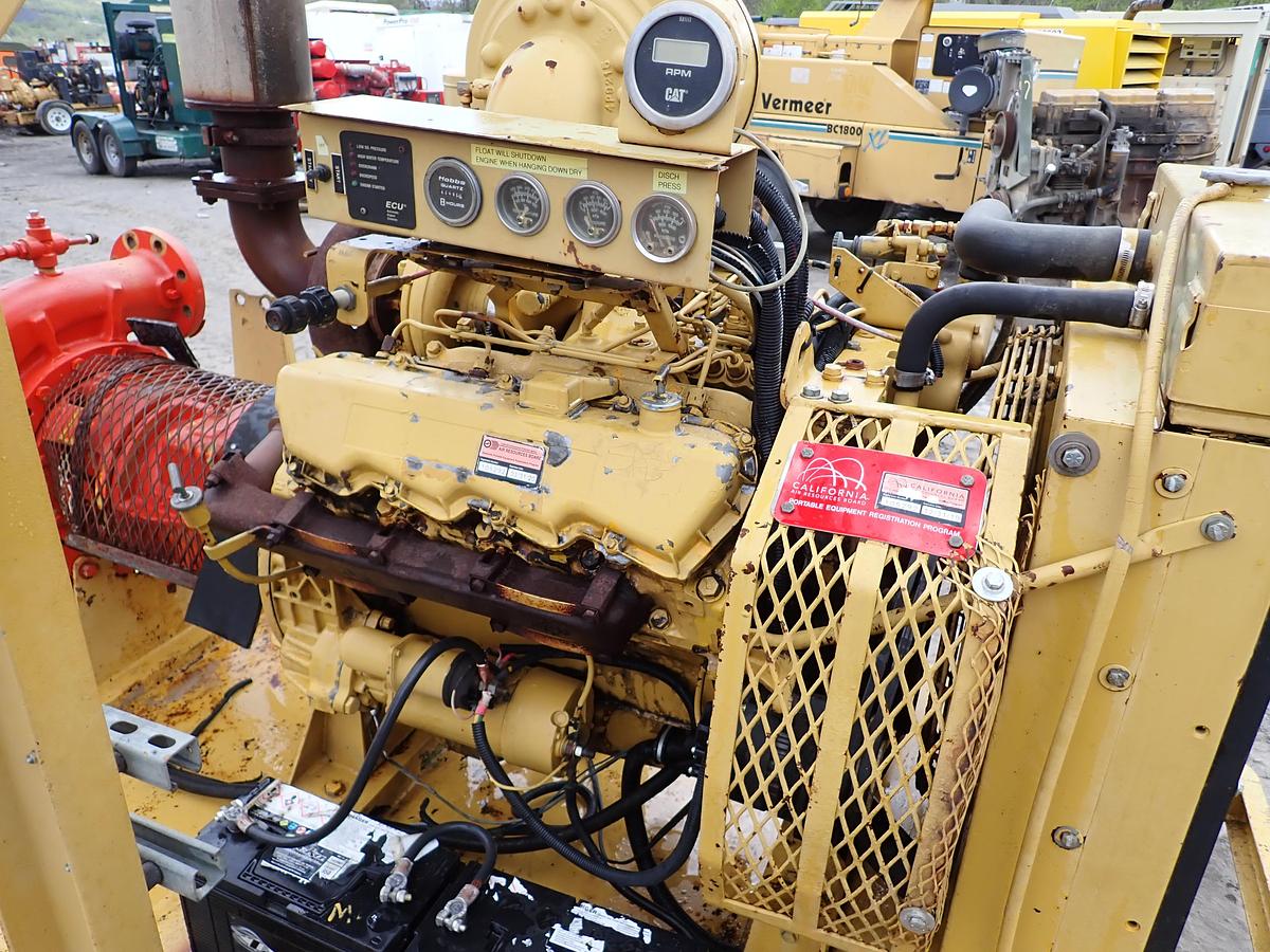 Used Cornell 4HH 6x4 High Pressure Water Pump CAT DIESEL