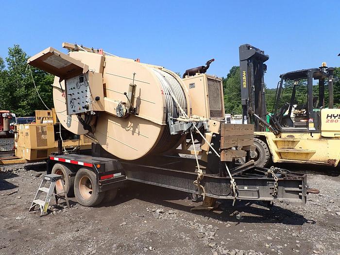 Used 2013 Condux Tesmec FRB616 Hydraulic Tensioner LOW HOURS! VIDEO! Cummins FRB-616