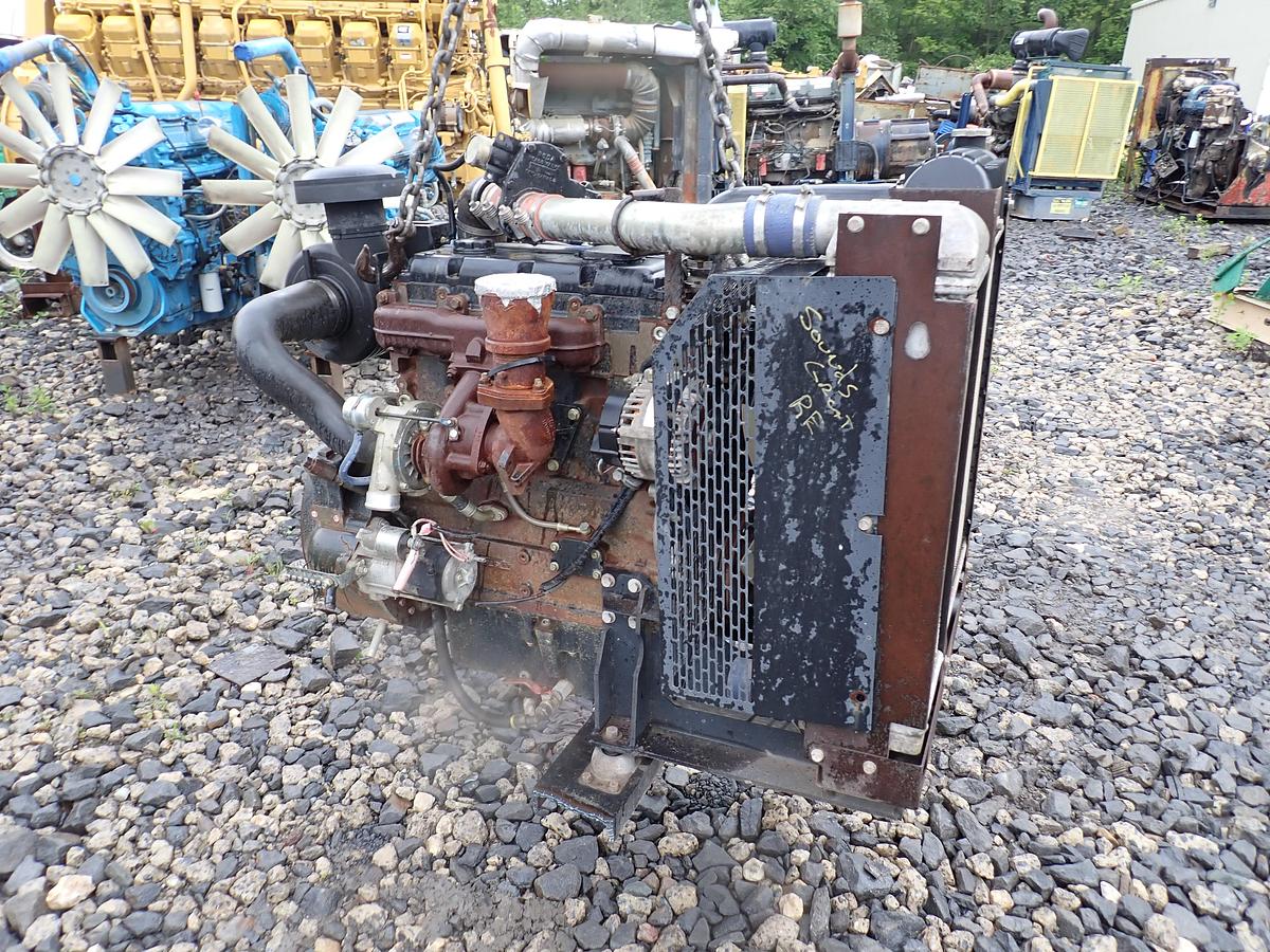 Used Perkins 1104C-44TA Turbo Diesel Engine RJ51155 CAT 3054C