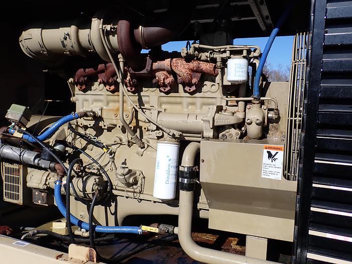 Used 1990 Cummins NT855-G6 250 KW Generator 1544 HOURS