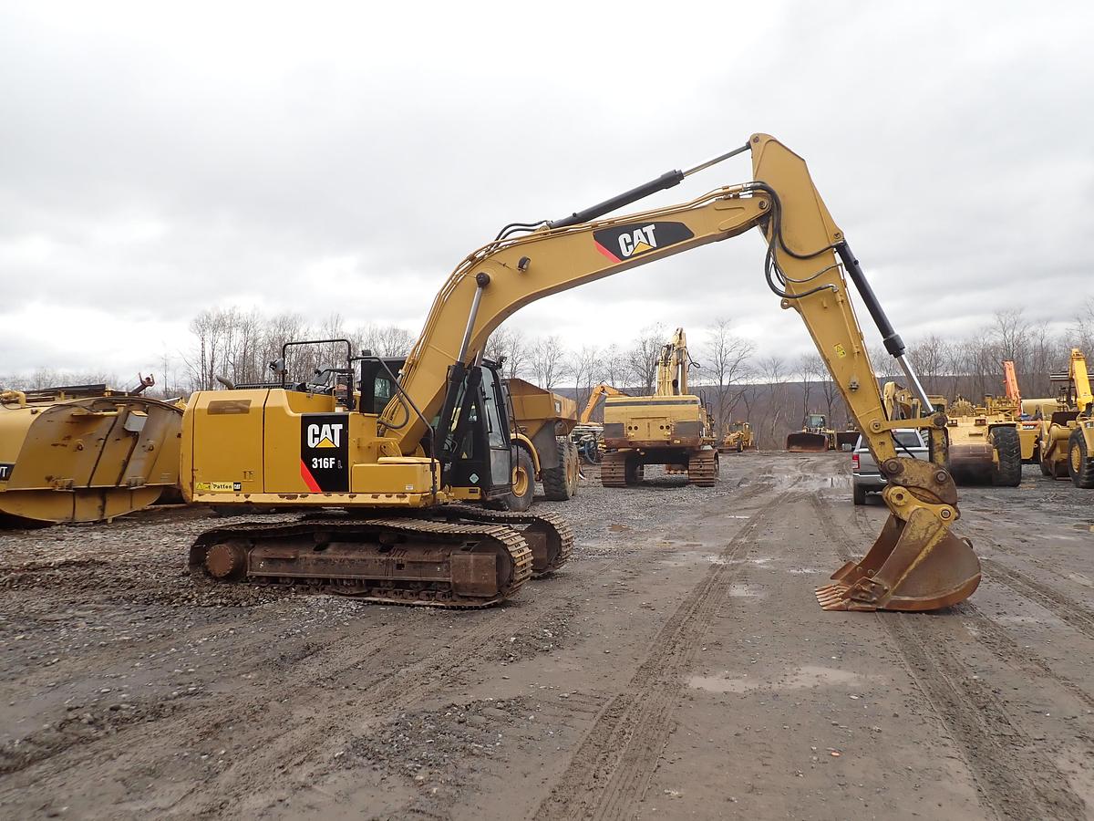 Used 2016 CAT 316FL Hydraulic Excavator