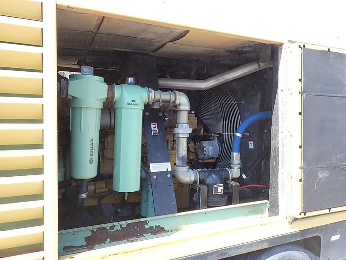 Used 2004 Sullair 750HAFDTQ 750 CFM Portable Air Compressor 