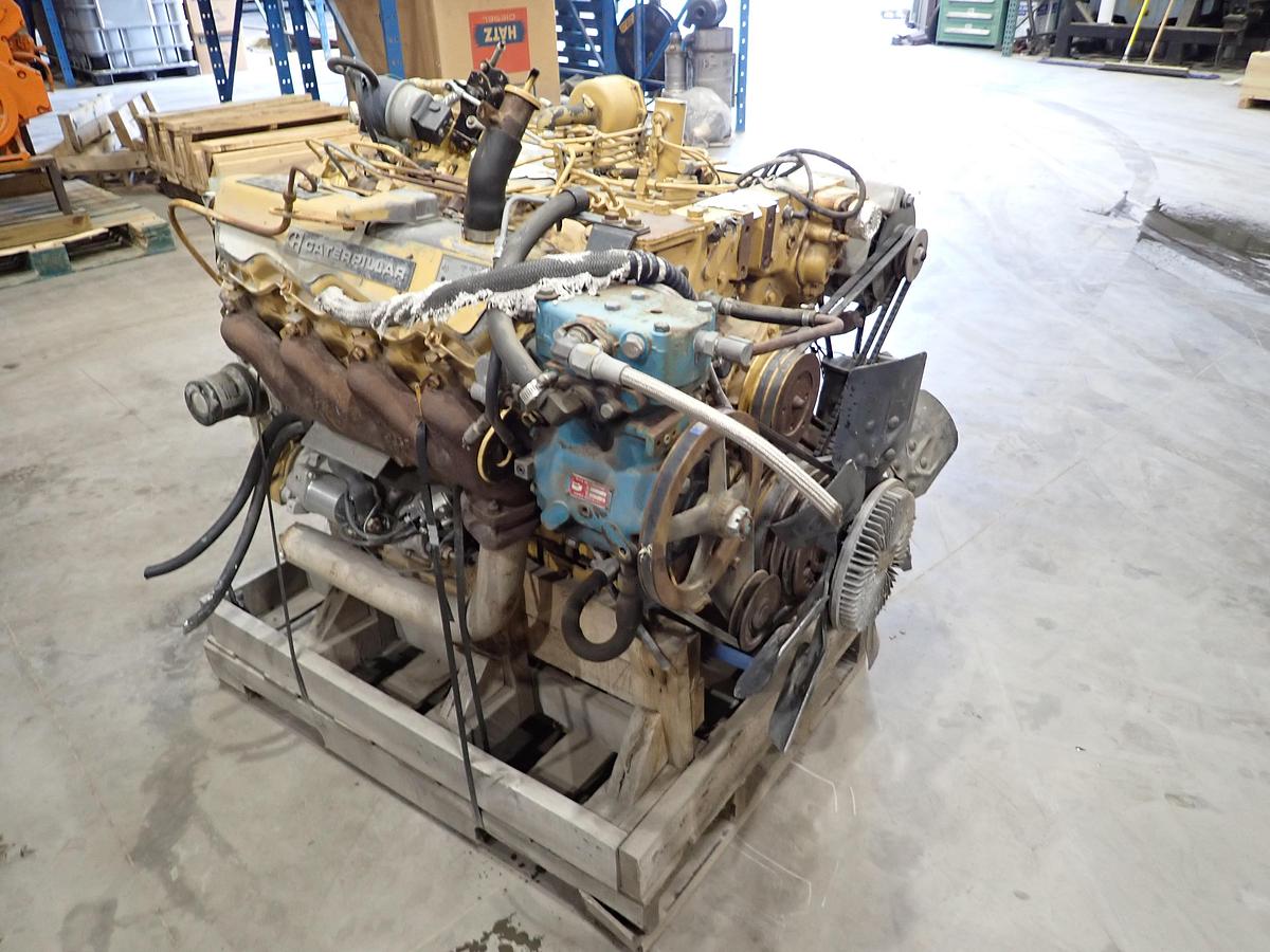 Used 1986 CAT 3208 Diesel Engine 16K MILES! AR # 7C-1553