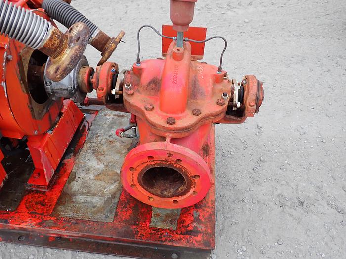 Used 1988 CAT 3208 Industrial Diesel Engine w/ MARINE MANIFOLDS 