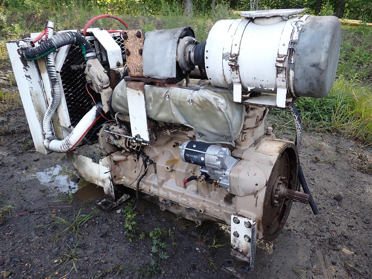 Used John Deere 6059TF001 Turbo Diesel Engine POWER UNIT 6059