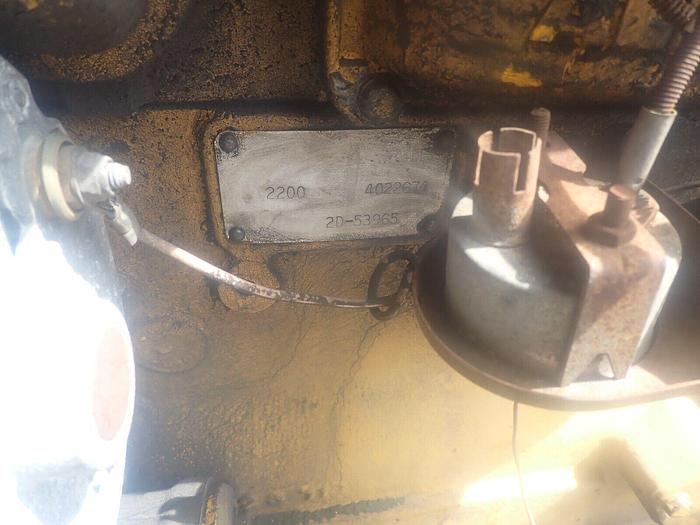 Used Allis Chalmers D2200 Diesel Engine GOOD TAKEOUT! 433 Forklift Fiatallis
