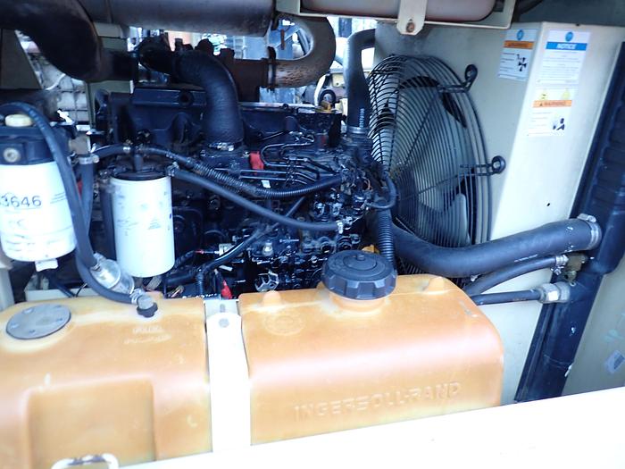 Used 2006 Ingersoll Rand XP185WIR 185 CFM Air Compressor w/ SANDBLASTER